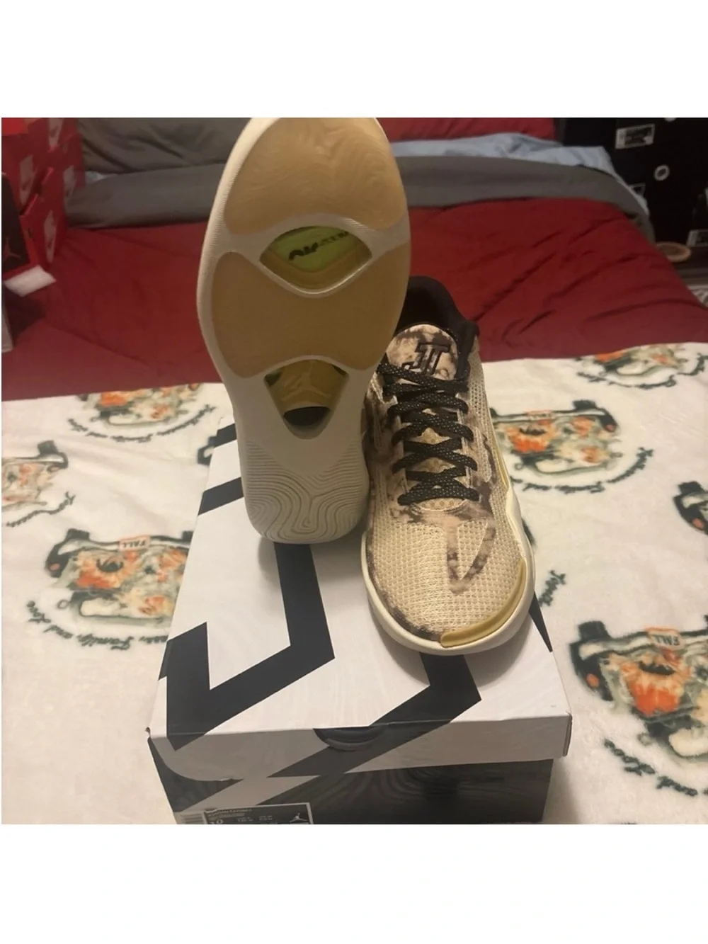 Mens Air Jordan Tatum dessert storm Size 10 & 11.5